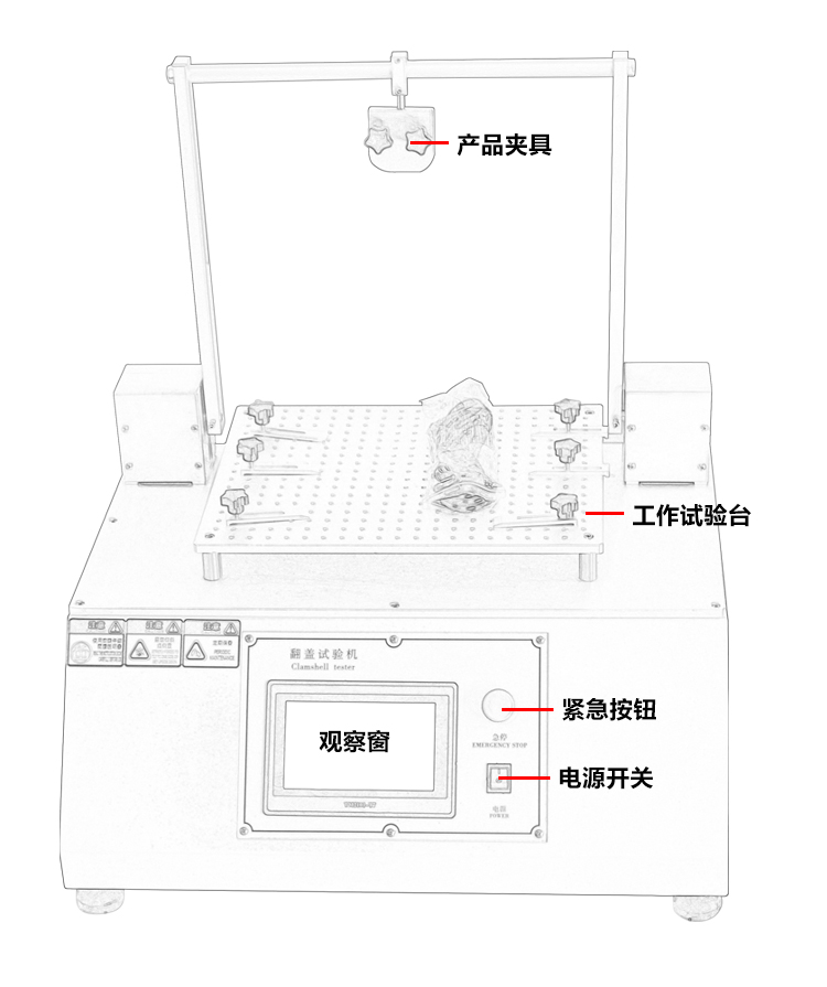手機翻蓋壽命試驗機 手機翻蓋壽命試驗機
