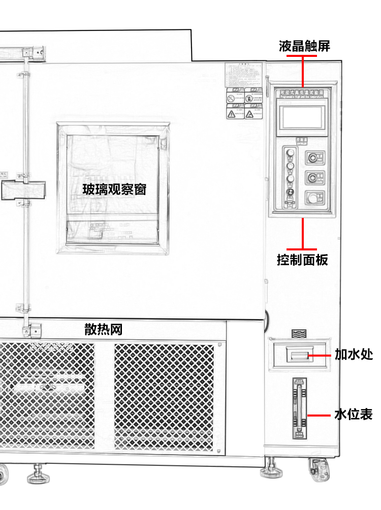 步入式高低溫試驗(yàn)箱 步入式高低溫試驗(yàn)箱
