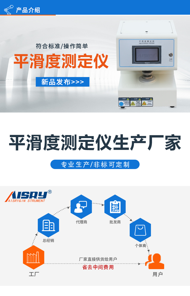 紙板平滑度測試儀 紙板平滑度測試儀